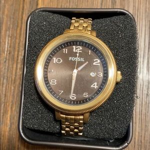 Rosegold Fossil watch